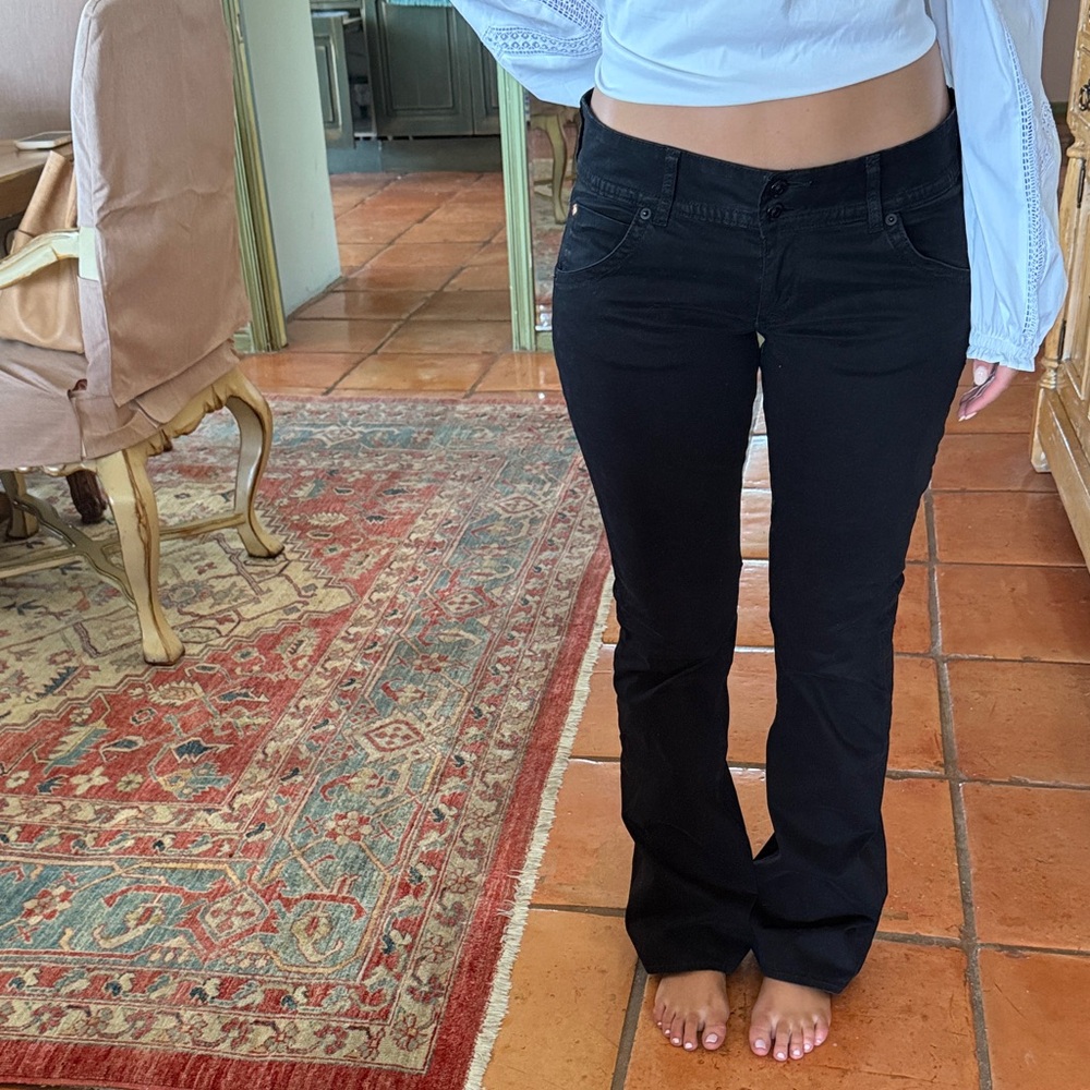 Vintage Size 29 Amazing Hudson Jeans Women's Black Boot Cut
